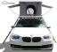 DANCHEL OUTDOOR Hard Shell Rooftop Tent for Cars, White Grey