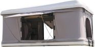 TMB Beige White Shell Pop Up Roof Tent Universal for Cars Trucks SUVs Camping Travel Mobile